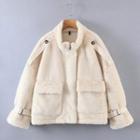 Fluffy Cargo Jacket