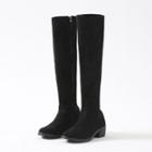 Suedette Tall Riding Boots