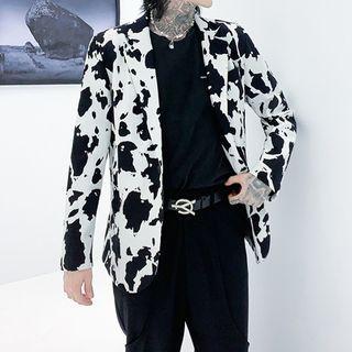 Pattern Print Blazer
