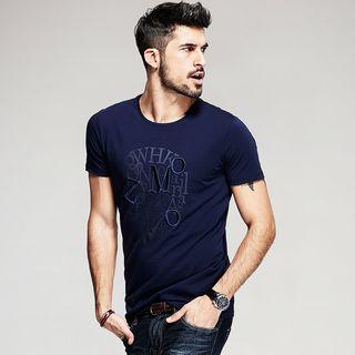 Short-sleeved Embroidered T-shirt