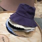 Fray-hem Bucket Hat