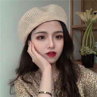 Plain Perforated Beret