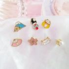 Fuji / Sakura / Faux Pearl / Fortune Cat Earring (various Designs)
