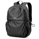 Lettering Backpack Gray Black - One Size