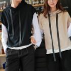 Couple Mock Two Piece Hoodie