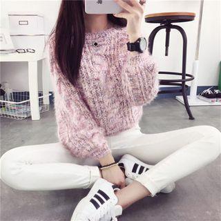 Thick Cable Knit Sweater