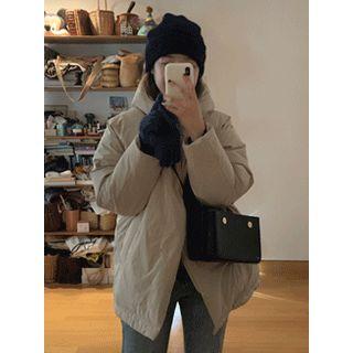 Hooded Padded Jacket One Size