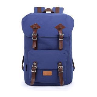 Buckled Drawstring Backpack