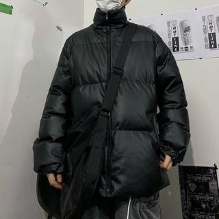 High-neck Zip Padded Jacket