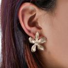 Alloy Flower Earring 6973 - One Size