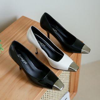 Two-tone Stiletto-heel Pumps (various Designs)