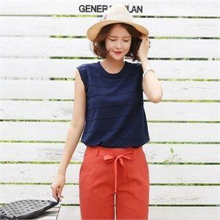 Seam-detail Tank Top