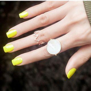 Plain Faux Nail Tips (various Designs)