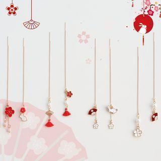 Alloy Flower / Rabbit Dangle Earring (various Designs)
