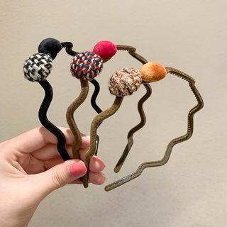 Fabric Wavy Headband / Set (various Designs)