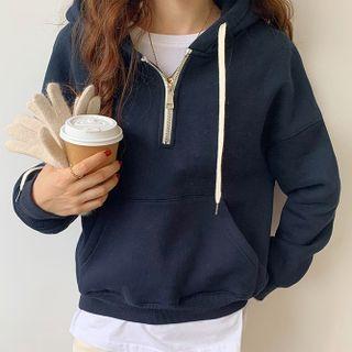 Zip-neck Hoodie
