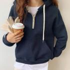 Zip-neck Hoodie