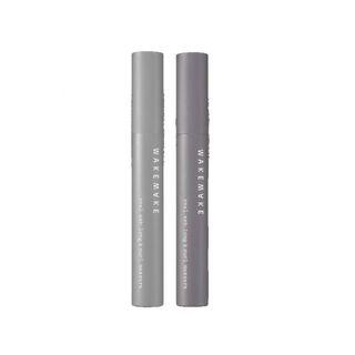 Wakemake - Real Ash Long & Curl Mascara - 2 Colors #01 Clear Black