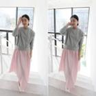 Monk Two-piece Two-tone Dress