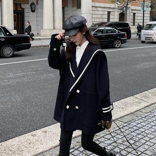Double-breasted Sailor Collar Jacket
