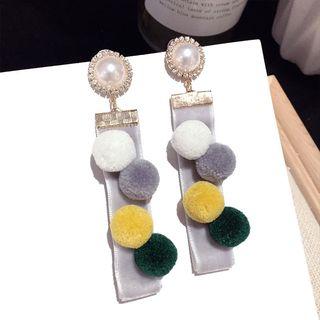 Ball Dangle Earring Gold - One Size