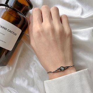 Pendant Bracelet Gunmetal - One Size