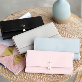 Beaded Long Wallet