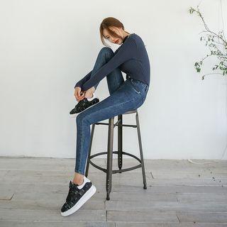 The Denim Skinny Jeans