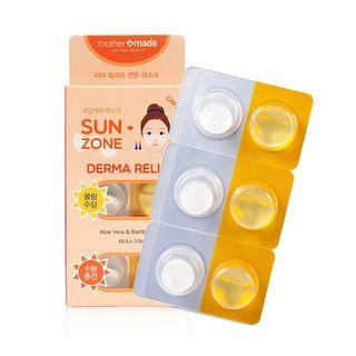 Mother Made - Derma Relief Sun-zone Mask Set 6pcs 3.5ml X 6pcs