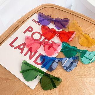 Heart One-piece Sunglasses