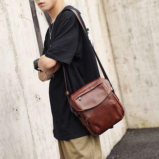 Square Crossbody Bag Coffee - One Size