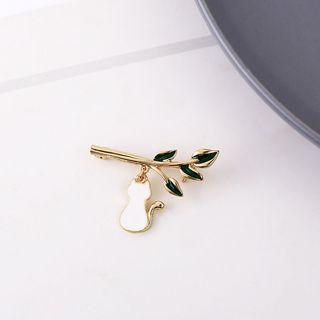 Cat Brooch As Shown In Figure - One Size