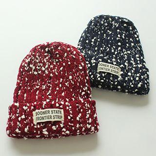 Melange Applique Beanie