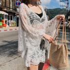 V-neck Lace Cover-up