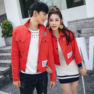 Couple Matching Patch Jacket