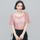 Sheer Short-sleeve T-shirt