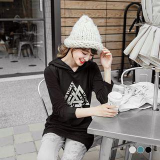 Letter Print Hoodie