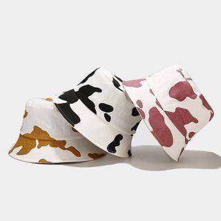 Milk Cow Print Bucket Hat