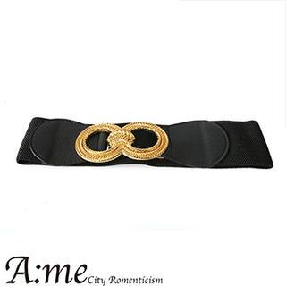 Buckle-accent Belt