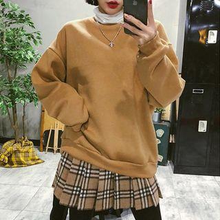 Loose-fit Pullover In 14 Colors