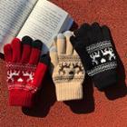Deer Pattern Gloves