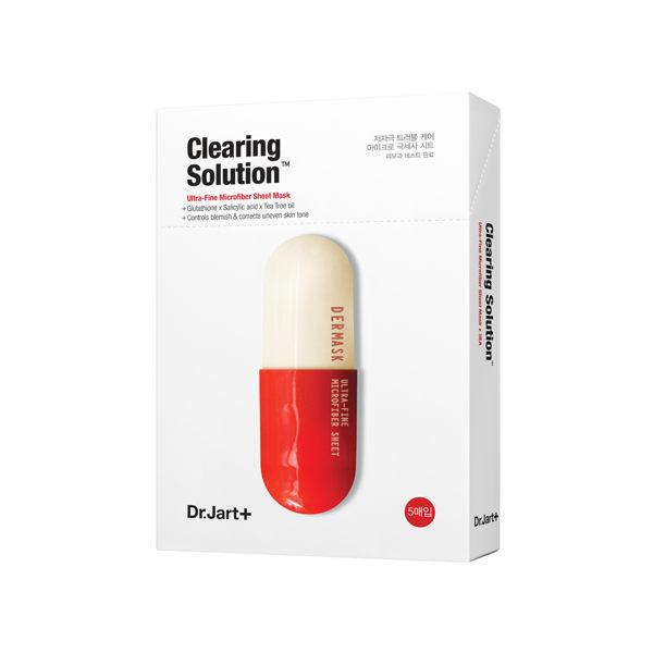 Dr. Jart+ - Dermask Clearing Solution Ultra-fine Microfiber Sheet Mask 5 Pcs