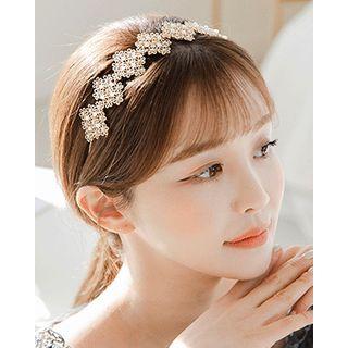 Flower Openwork Hair Band