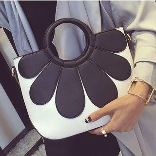 Color Applique Handbag