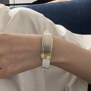 Stainless Steel Silicone Bracelet
