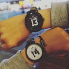13/14 Lettering Strap Watch