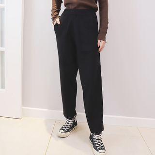 Crop Straight-fit Sweatpants