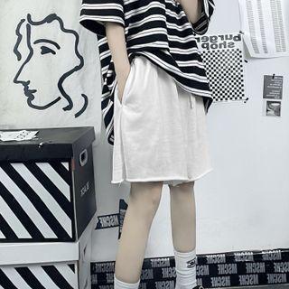 Plain Shorts White - One Size