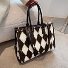 Quilted Fleece Tote Bag
