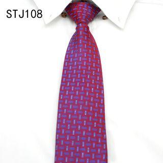 Pre-tied Neck Tie (8cm) Stj108 - One Size